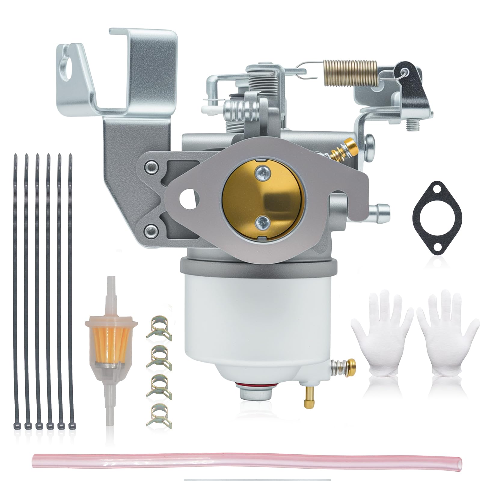 Triumilynn carburetor front view showing mounting flanges and clean finish for precise fit