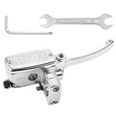 Triumilynn right 25mm master cylinder front view showing fit and finish, improves brake feel