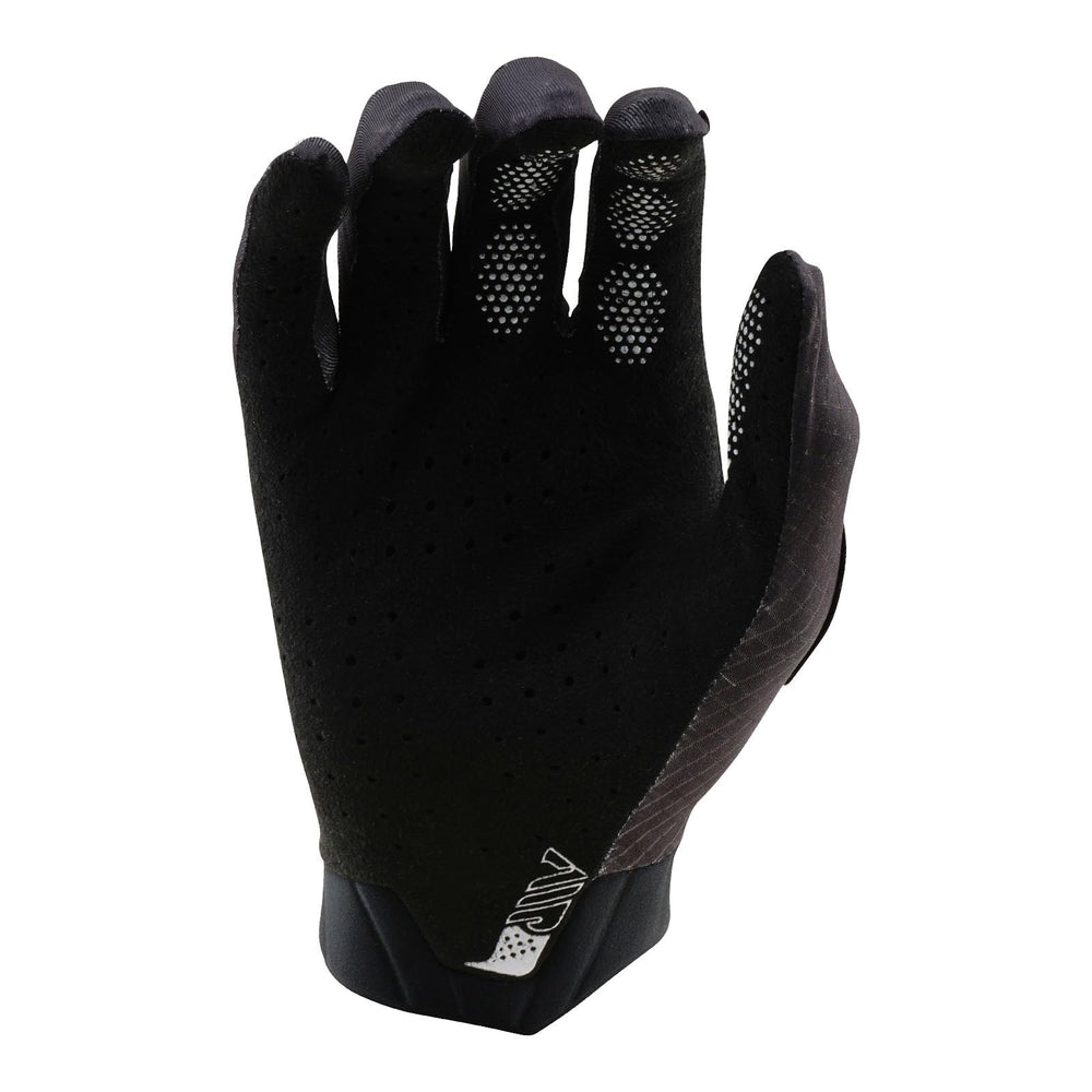 Close-up of Troy Lee Designs micro-mesh top highlighting ventilation and breathability benefit