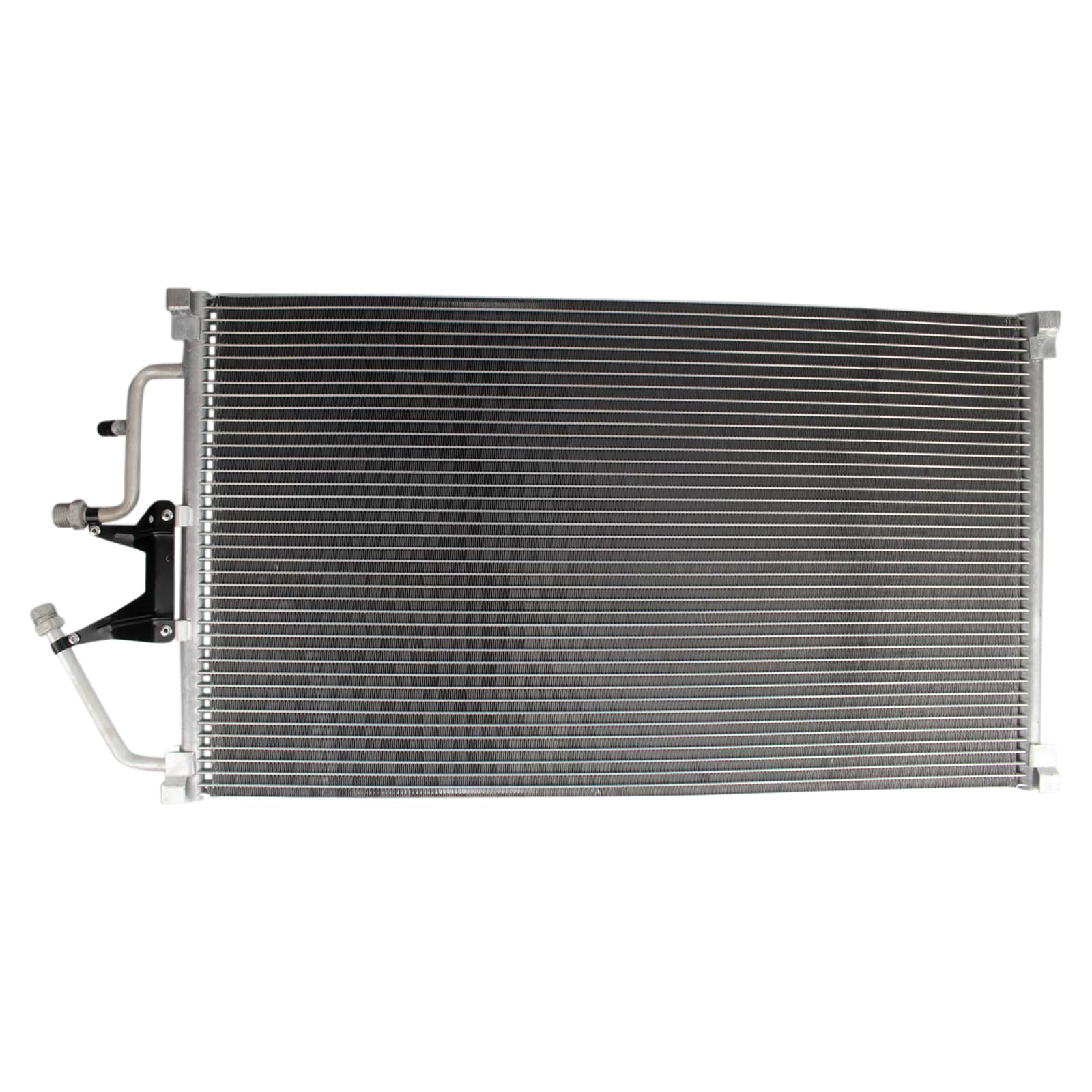 TRQ front view condenser showing mounting points and OEM fit benefits