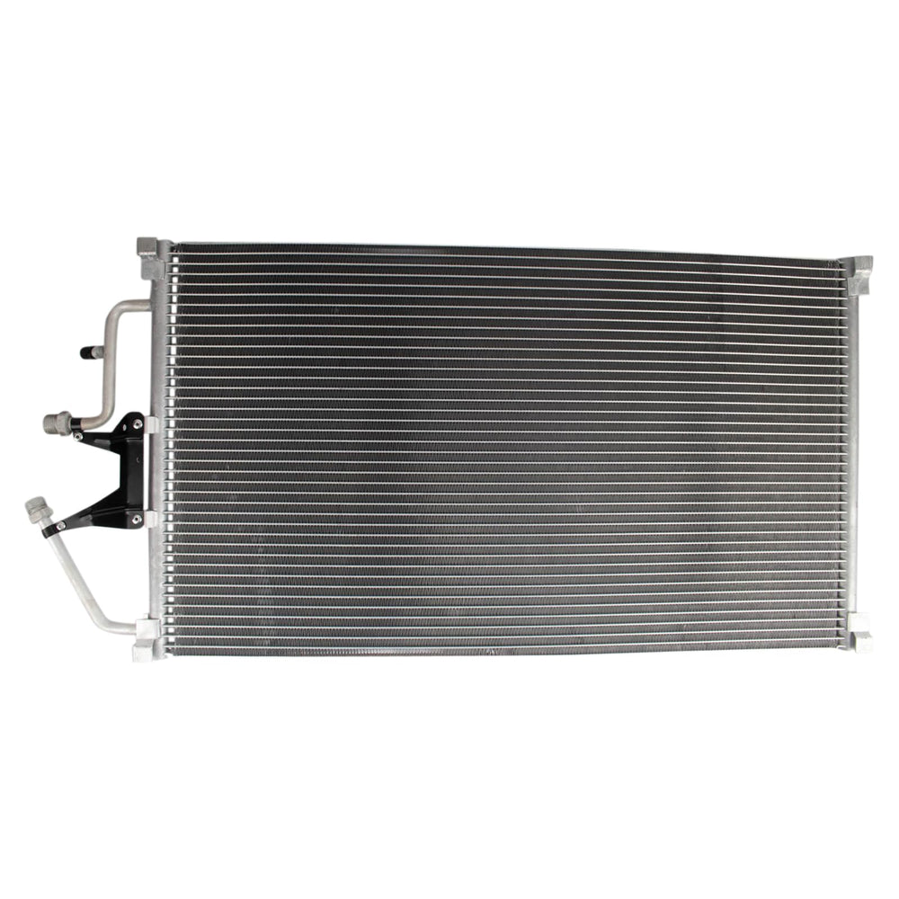 TRQ front view condenser showing mounting points and OEM fit benefits