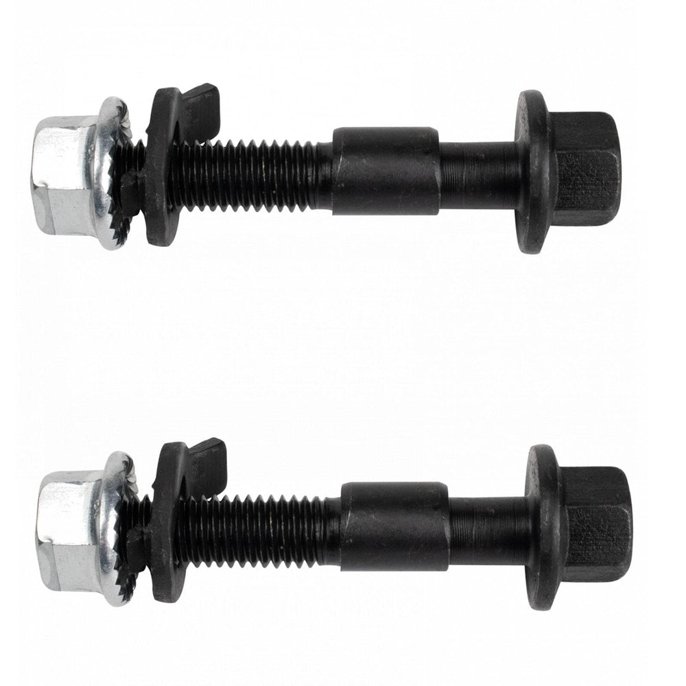 TRQ camber bolts front packaging showing kit and fitment information for easy selection