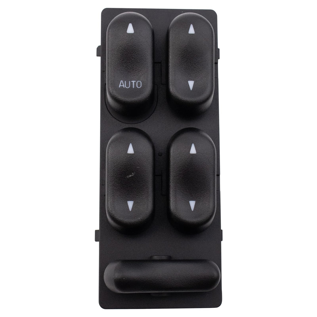 TRQ front view of driver-side switch showing OEM-style controls and reliable replacement benefit