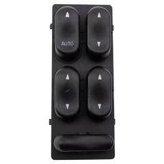 TRQ front view of driver-side switch showing OEM-style controls and reliable replacement benefit