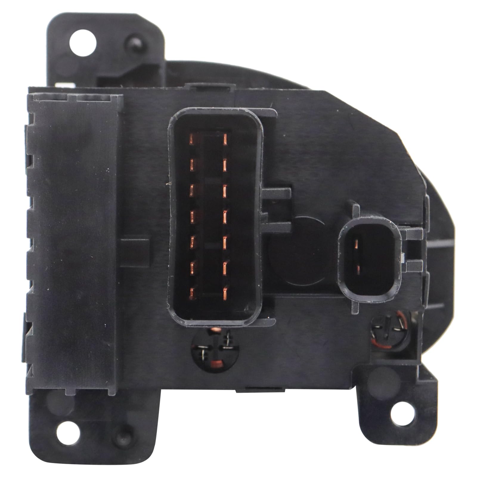 TRQ headlight switch scale next to ruler showing accurate size for proper fit benefit
