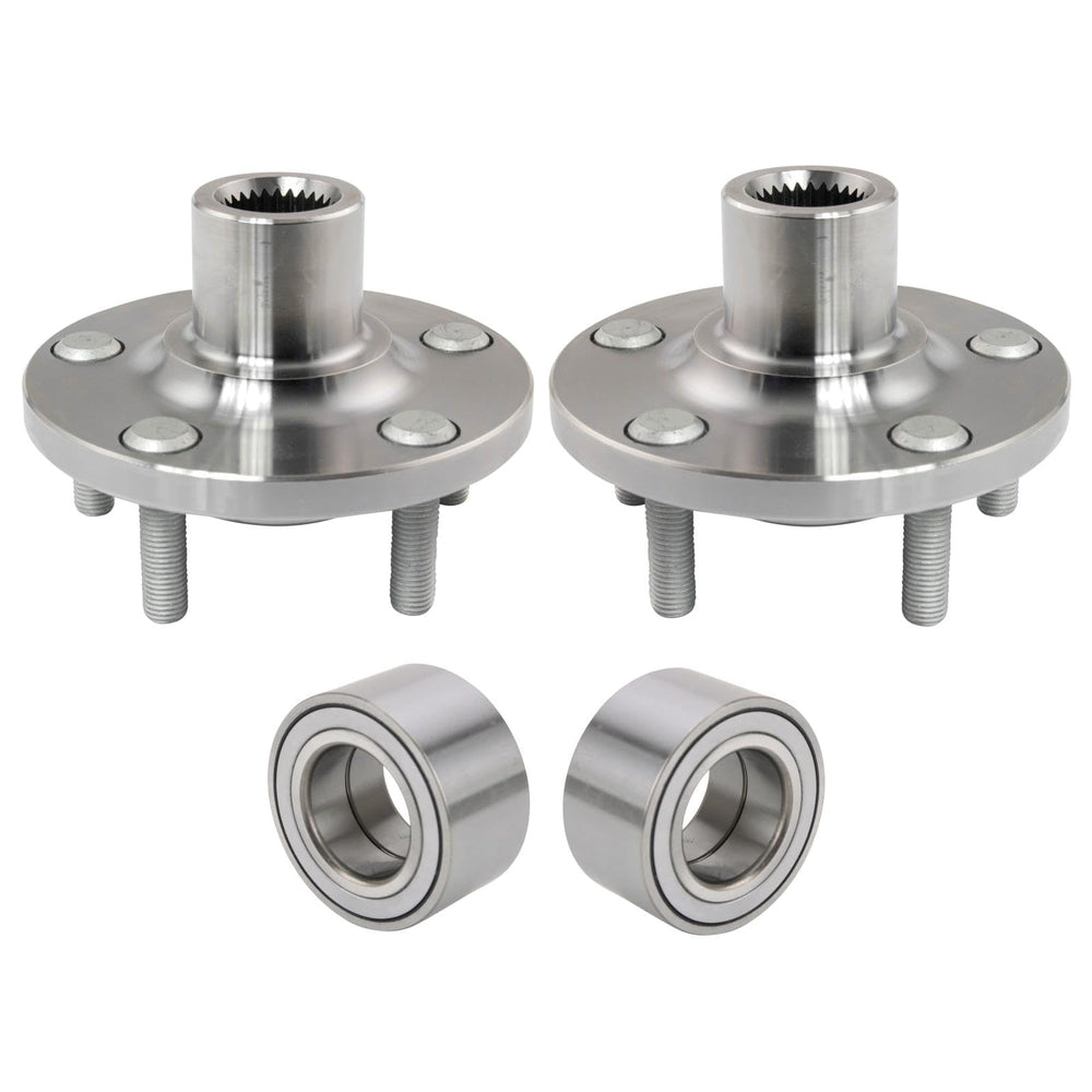 TRQ hub flange close-up showing bolt pattern for accurate vehicle fitment