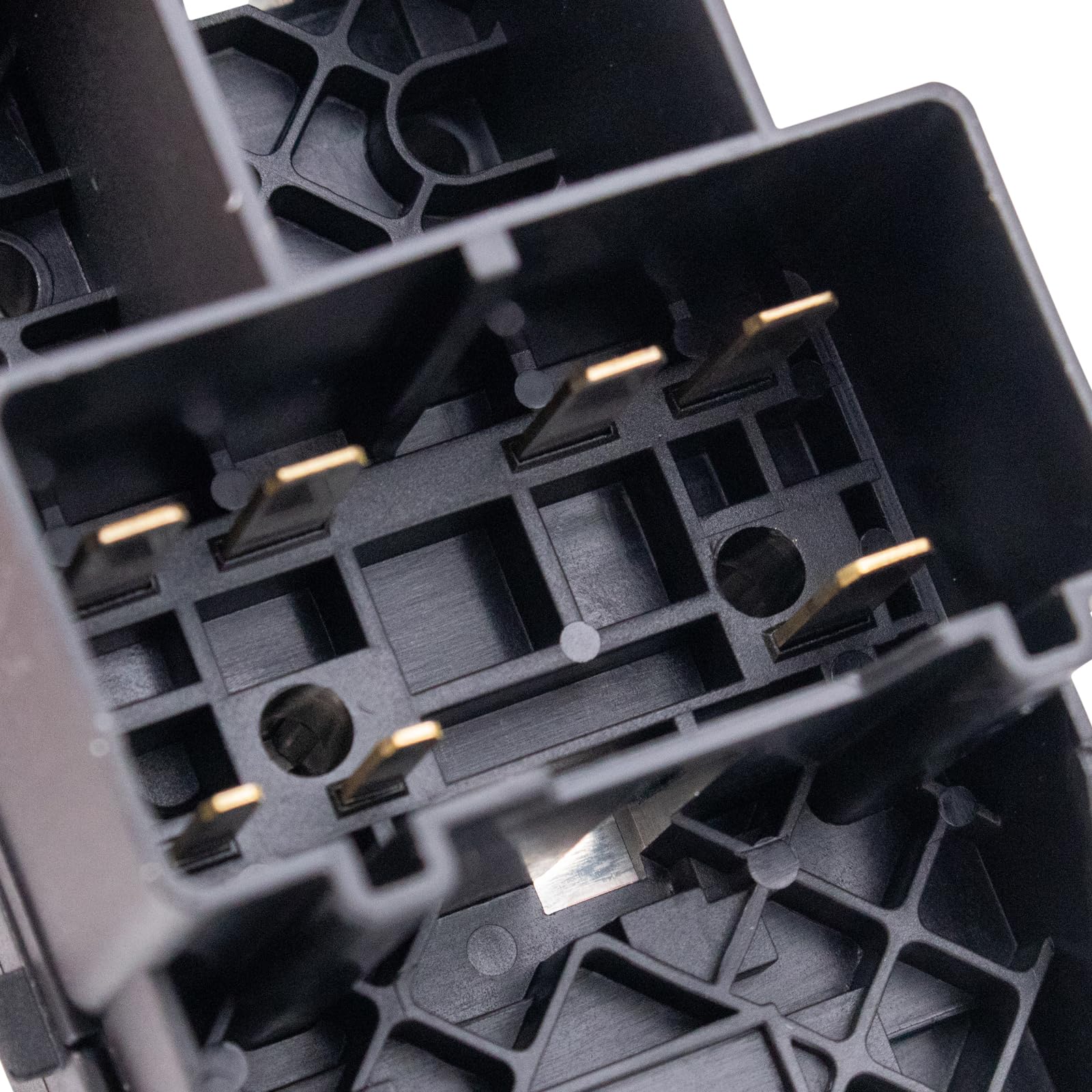 TRQ close-up of switch buttons and textured surface for improved grip benefit