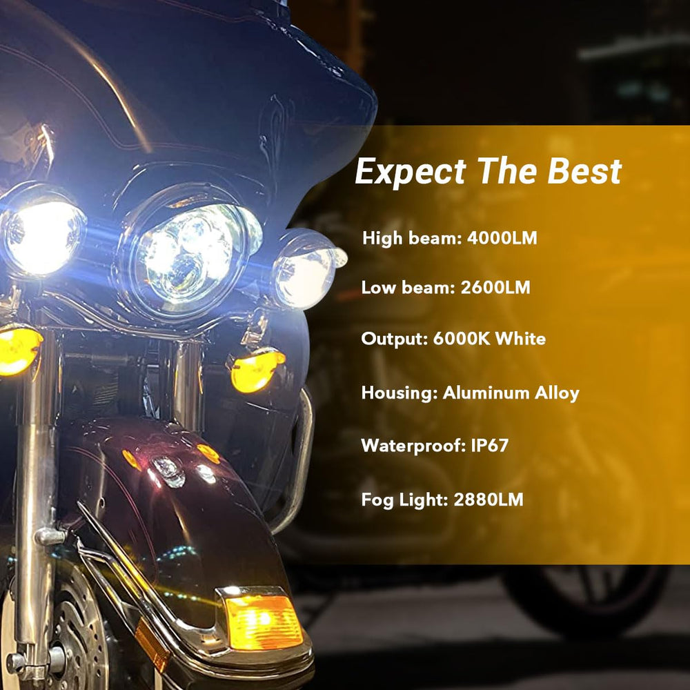 TRUCKMALL headlight aluminum housing close-up highlighting heat dissipation durability