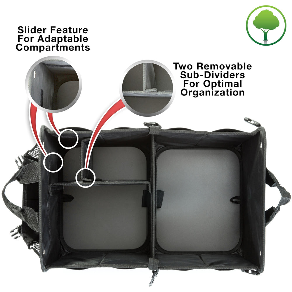 TRUNKCRATEPRO lifestyle shot on outdoor trip showing practical, durable use