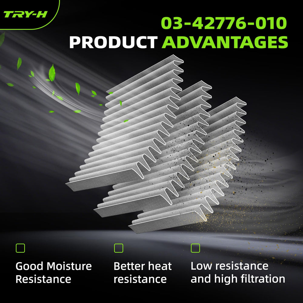 Try-H installed in Freightliner Cascadia intake illustrating direct-fit, tool-free swap