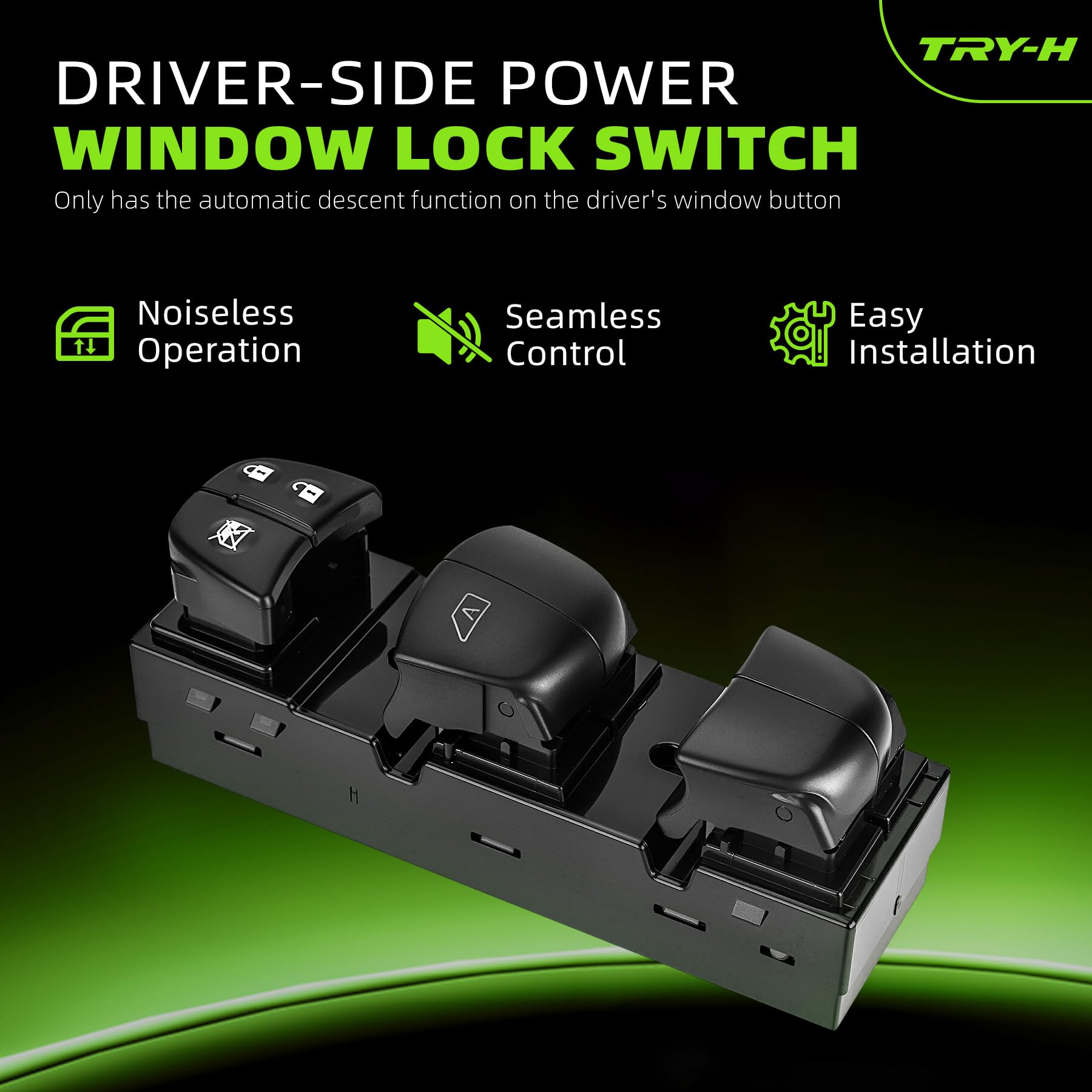 Try-H switch 3+16 pin connector detail ensuring exact OEM compatibility
