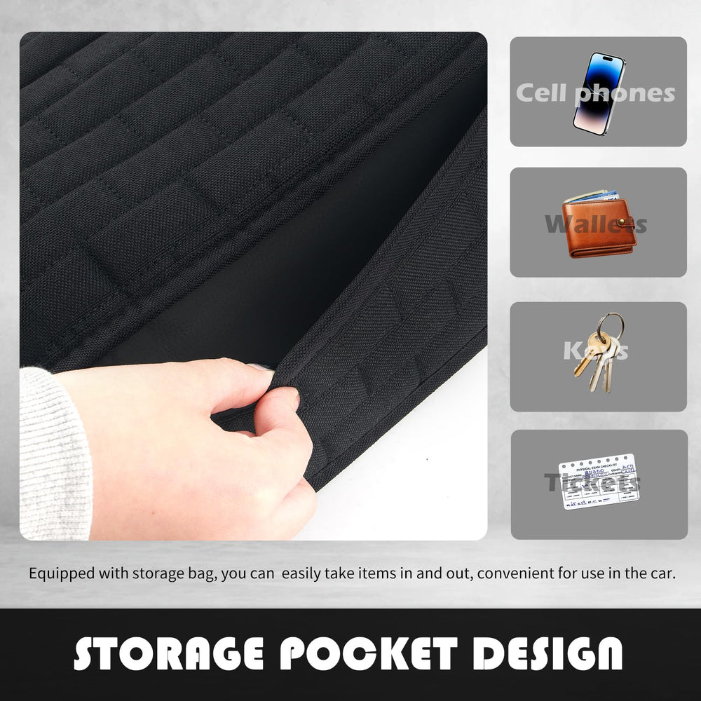TSIEBRV anti-slip backing visible to prevent cover movement