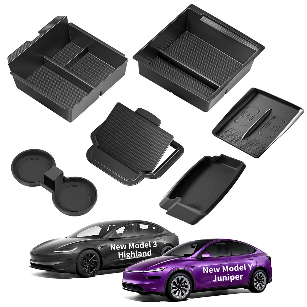 TSLDRV front console tray installed showing organized storage and fast access