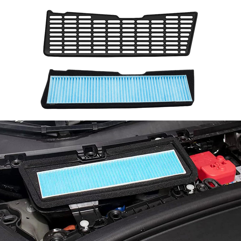 TSTESE intake cover front view showing protective grille and weather resistance benefit