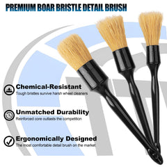 TTRCB bristle close-up showing soft fibers that protect finishes