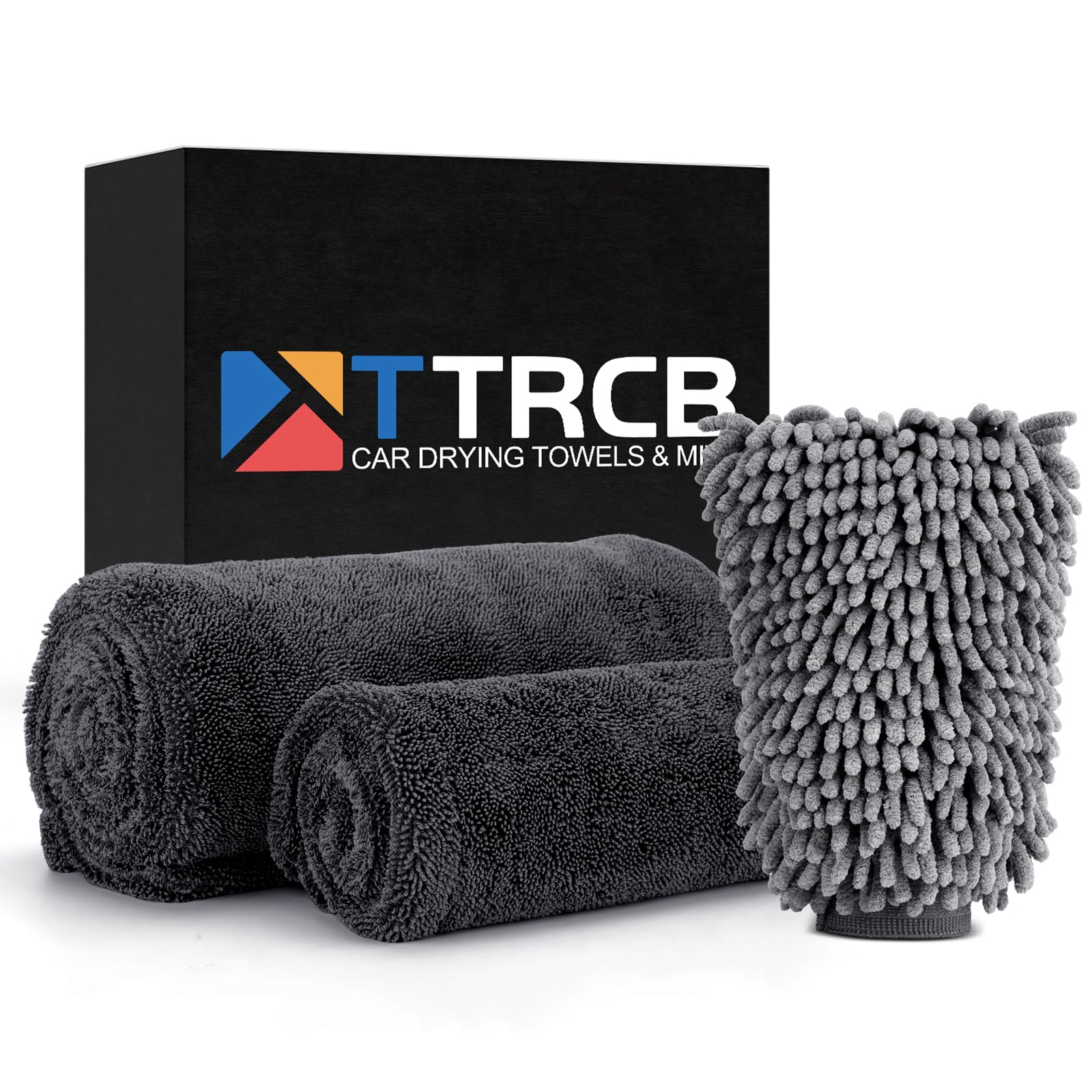 TTRCB front packaging showing complete car drying towel kit benefit convenience