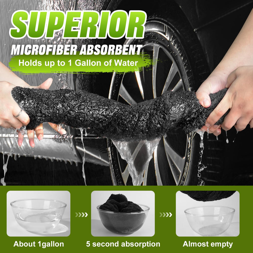 TTRCB towel squeezing water to show superior absorbency benefit