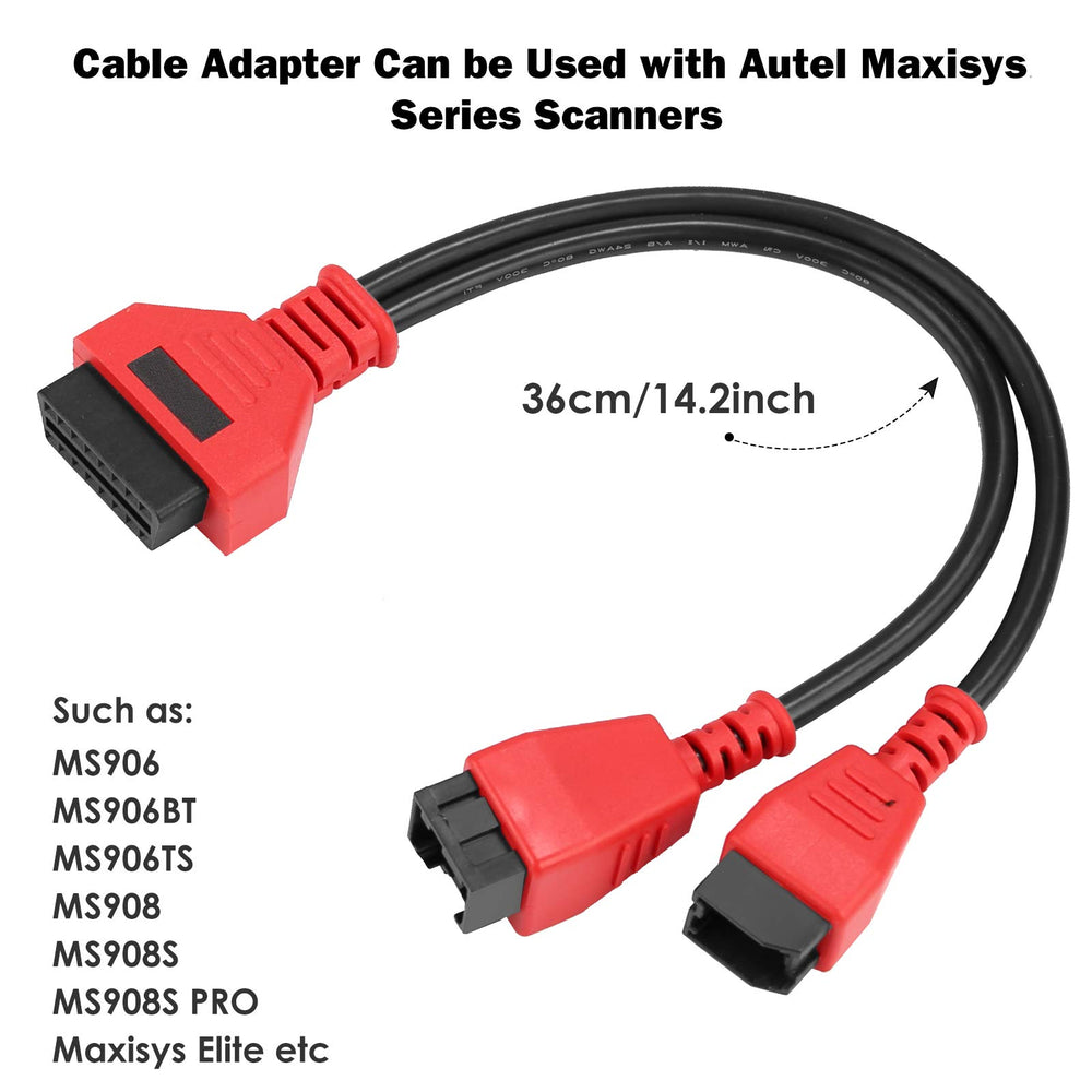 TTXSPP adaptor connected to vehicle harness demonstrating restored Autel tool access