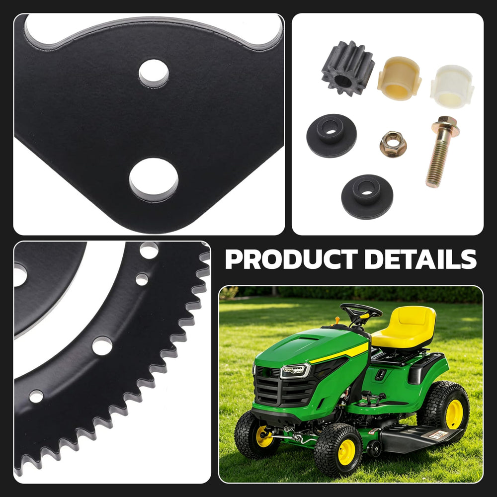 TUELETFU steering gear installed on John Deere demonstrating improved handling benefit