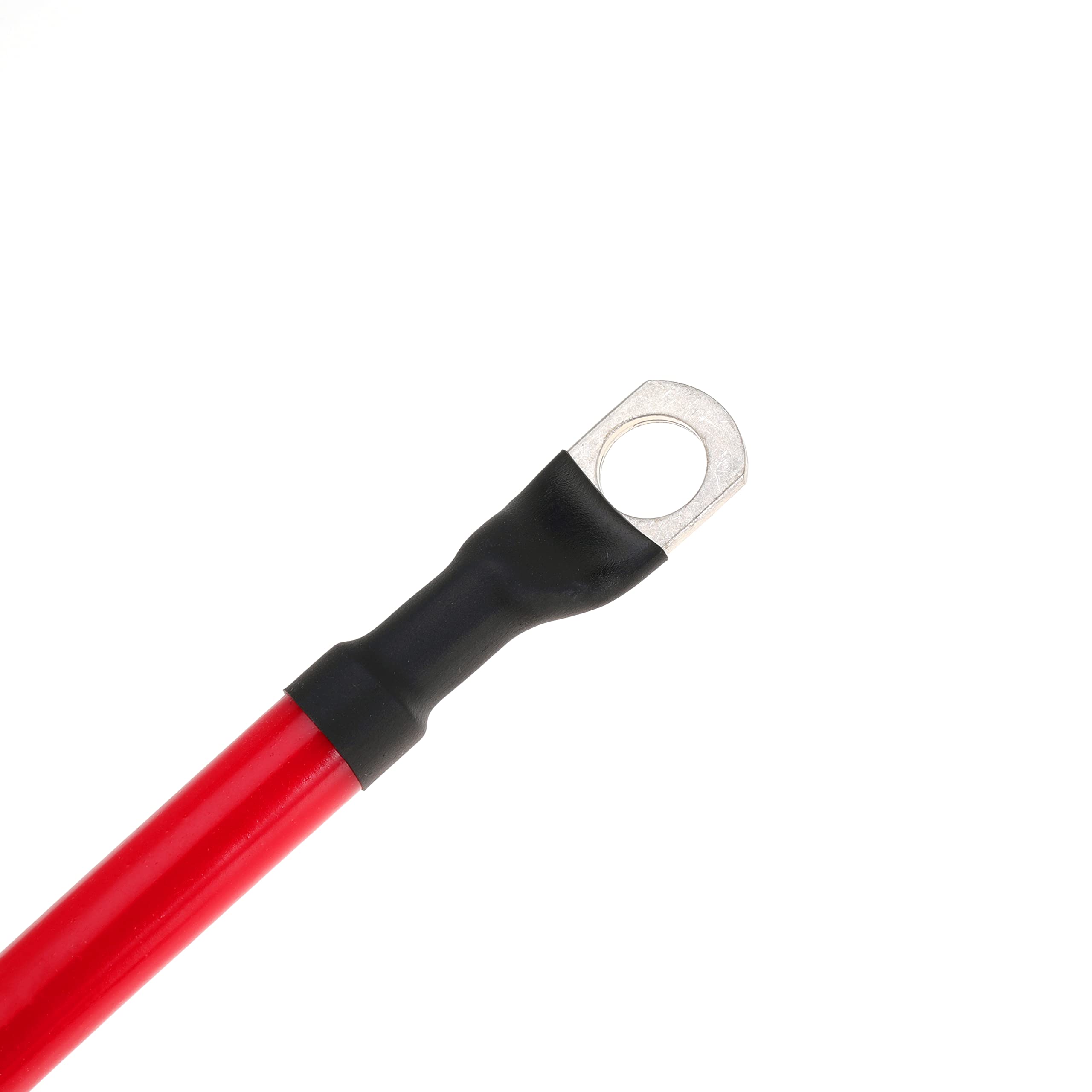 TUELETFU cable beside ruler showing 5 foot length for distance and voltage drop planning