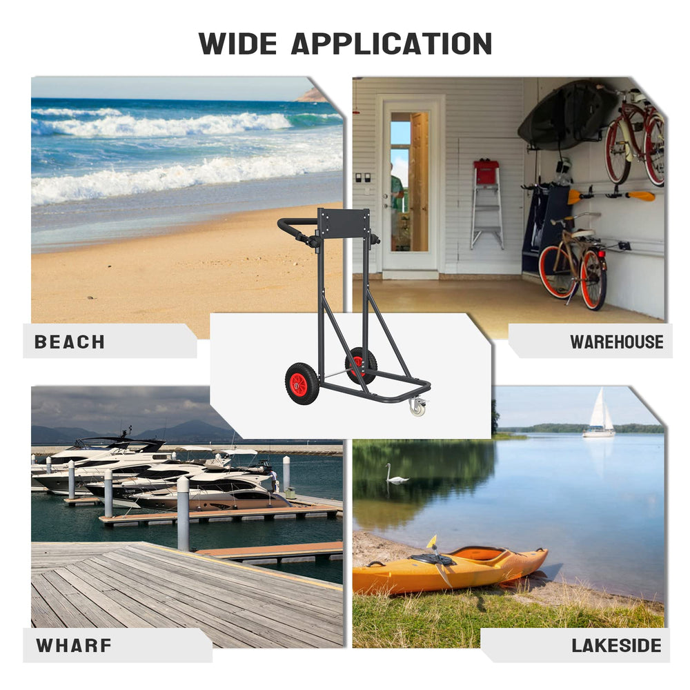 TUFFIOM hanging board with motor mount illustrating secure attachment