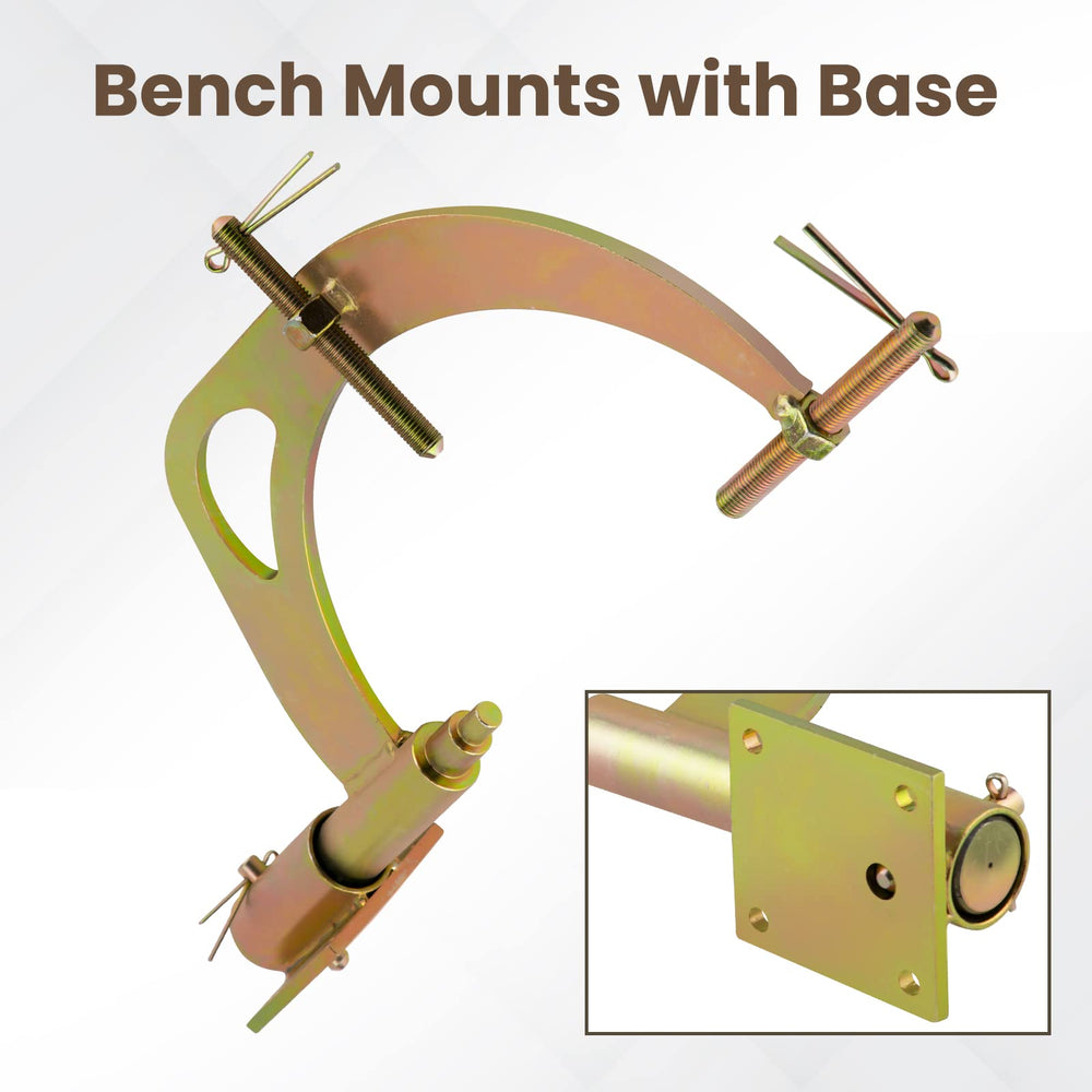 Tuningsworld attachment to transmission mounting lugs showing secure hands-free hold