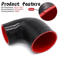 TuoLauthon included stainless steel clamps displayed for secure leakproof connection
