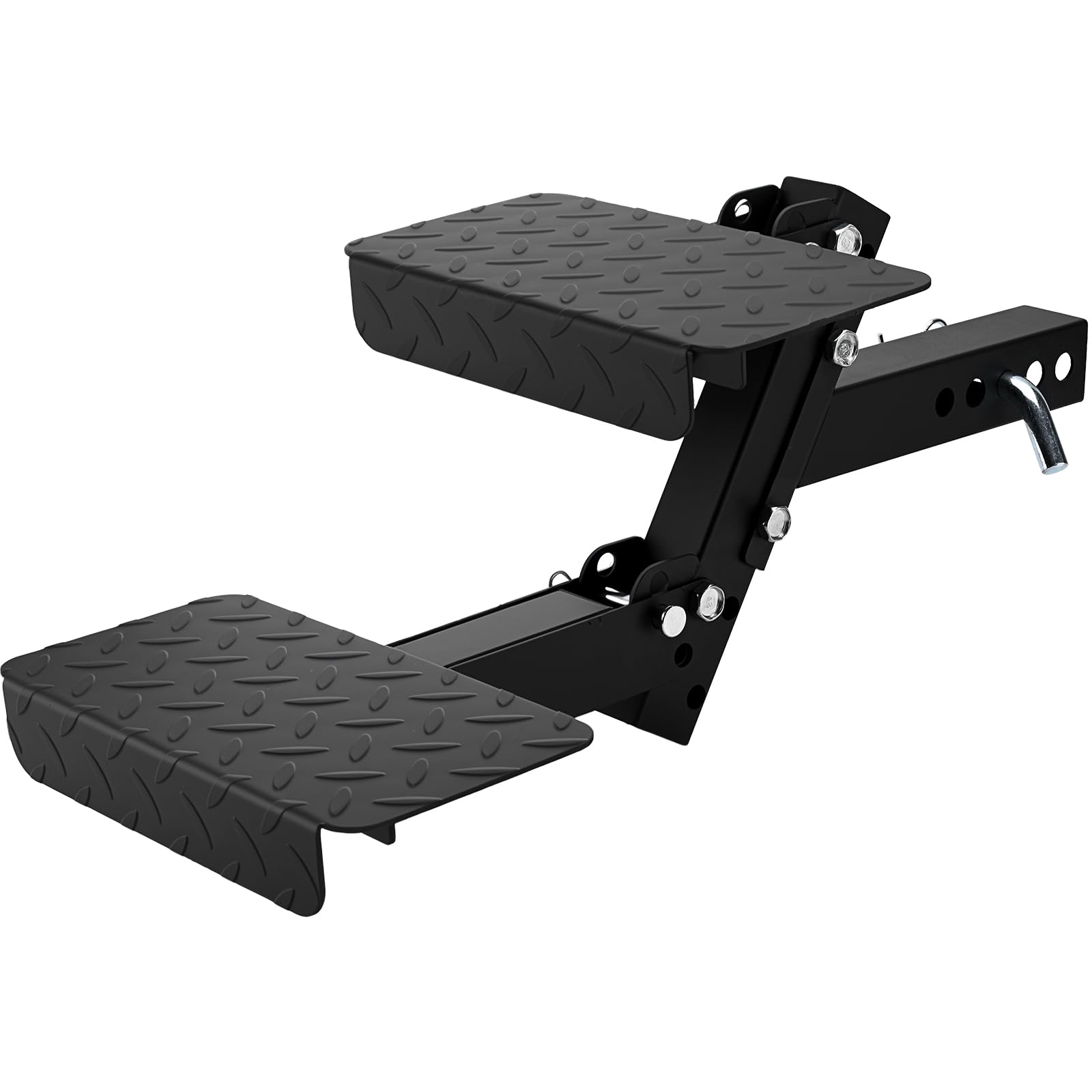 Turnirace front overview showing two-step platform and sturdy frame for safe access