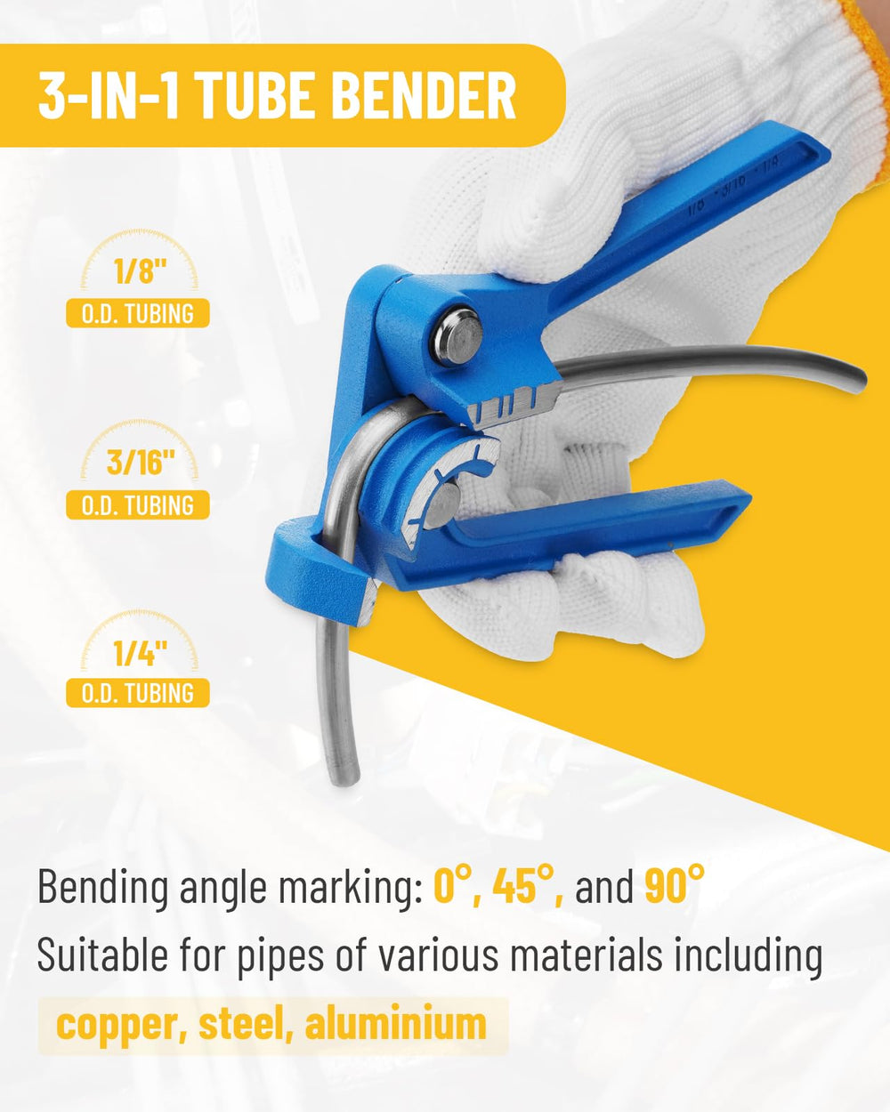 Turnirace tube cutter detail demonstrating clean square cuts for better flares