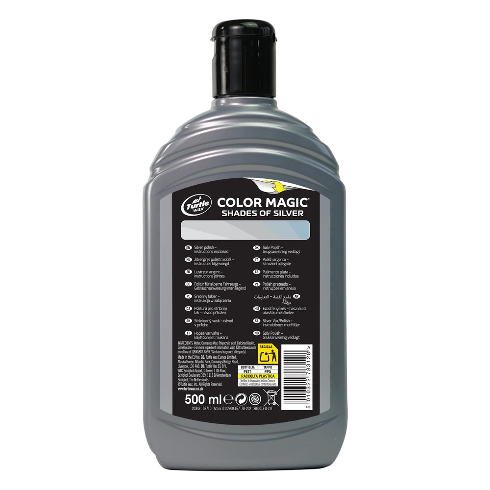 Turtle Wax with foam applicator demonstrating easy application and controlled coverage