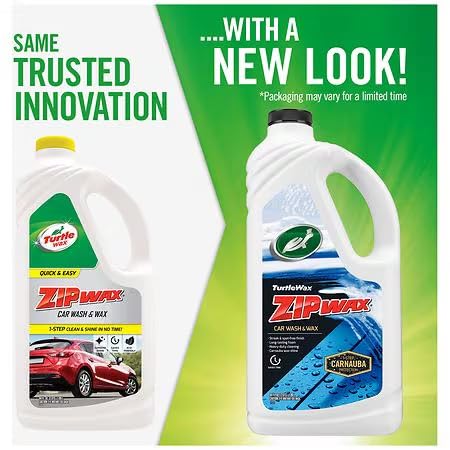 Turtle Wax rich foam lifting road grime demonstrating effective cleaning action