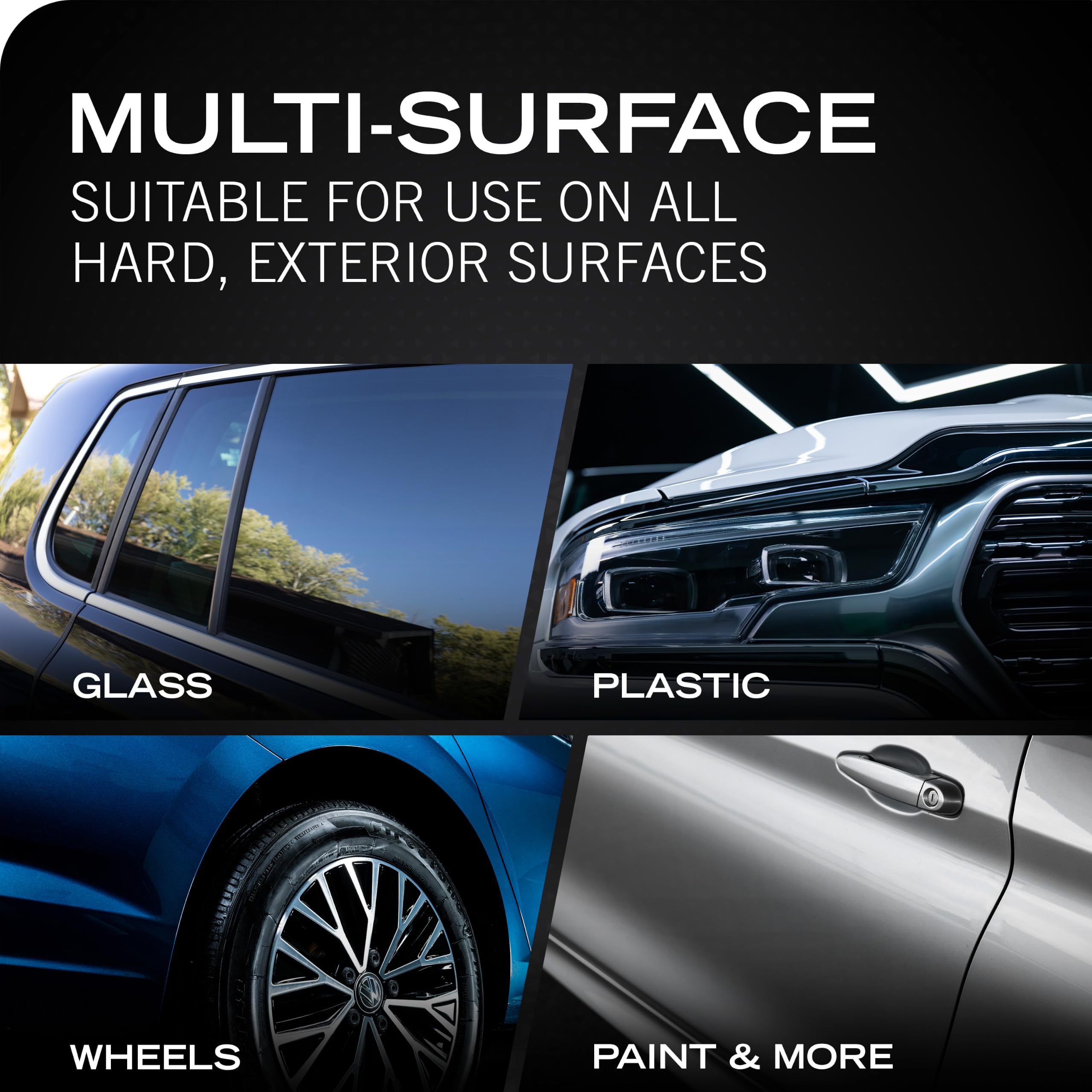 Turtle Wax used on headlight lens improving clarity and light output