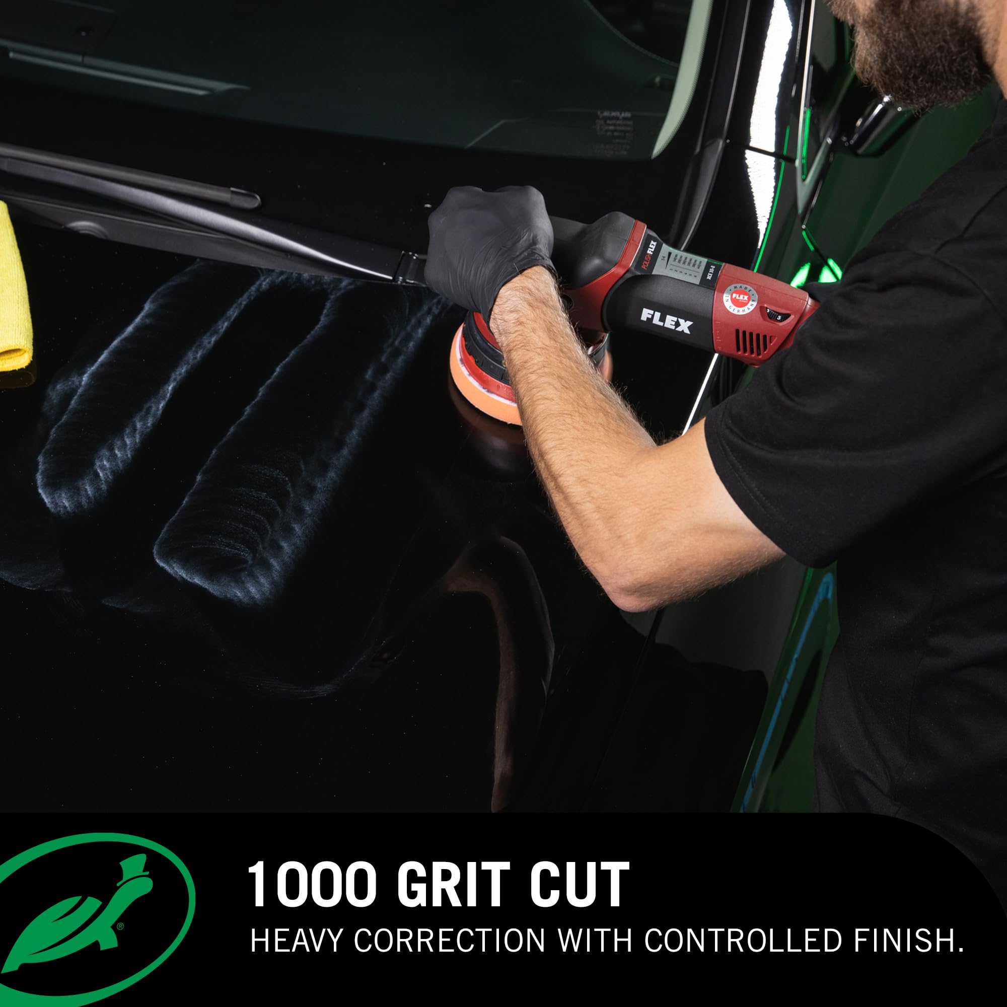 Turtle Wax hybrid solutions pro in a detailing bay demonstrating professional use