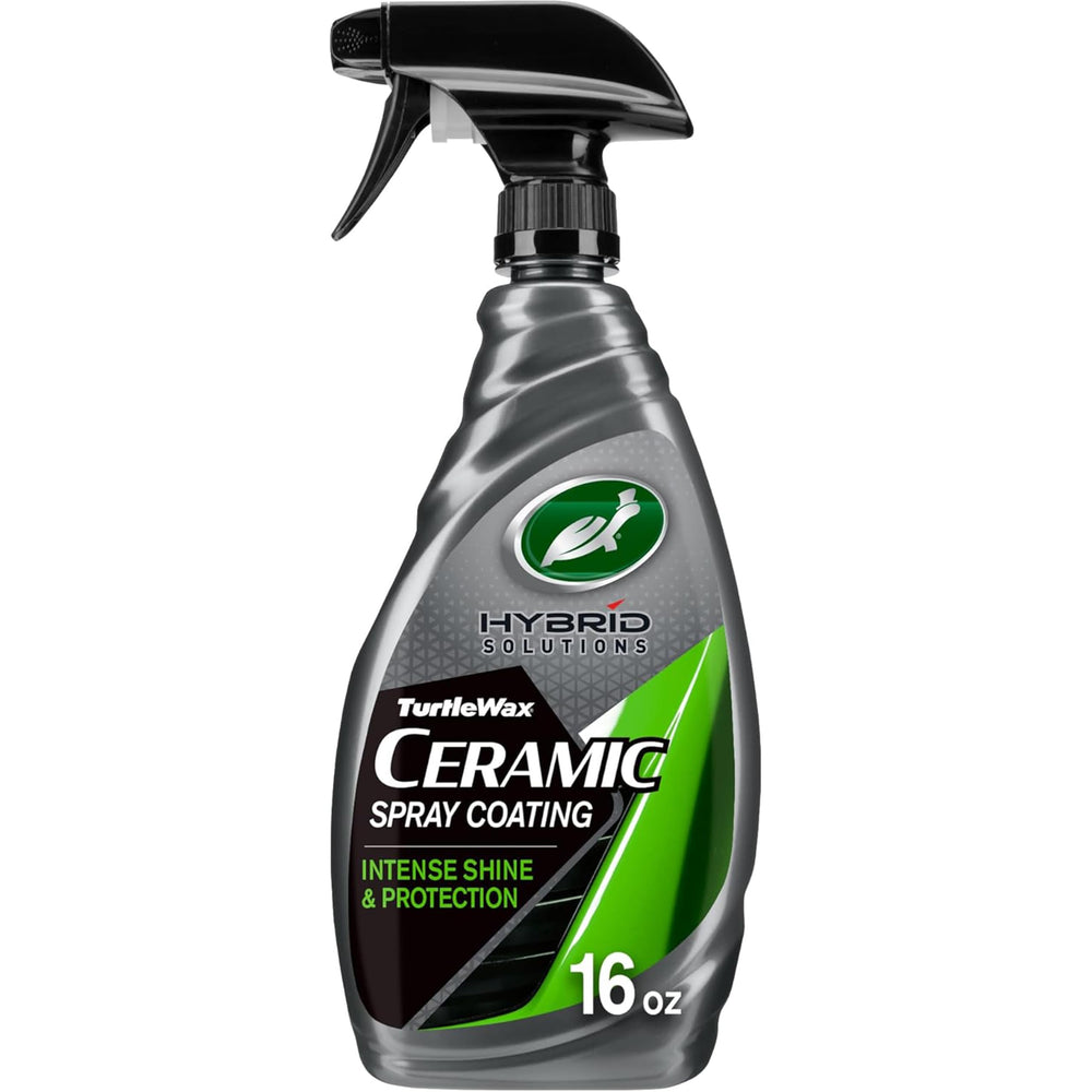 Turtle Wax bottle front label showing product clarity and benefits