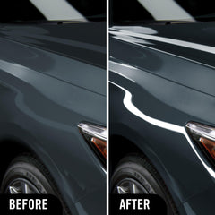 Turtle Wax ICE spraying onto car panel demonstrating easy application and fast coverage