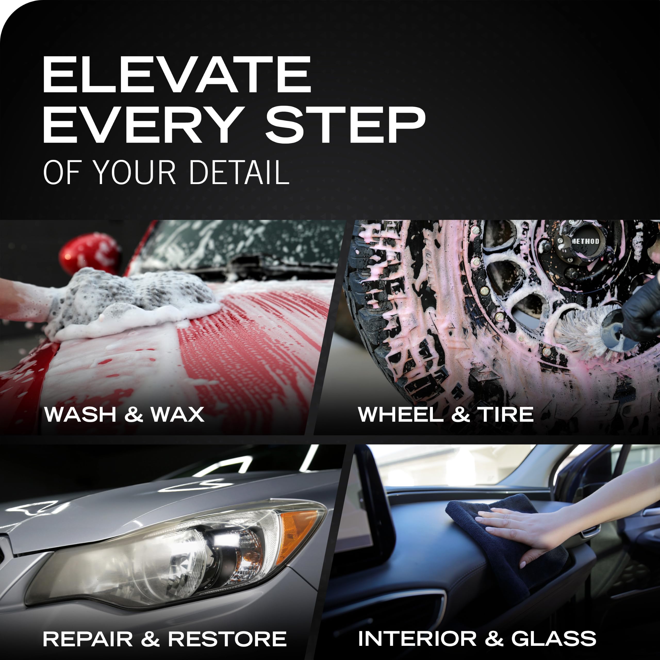 Turtle Wax buffing with microfiber producing streak-free shine and quick finish