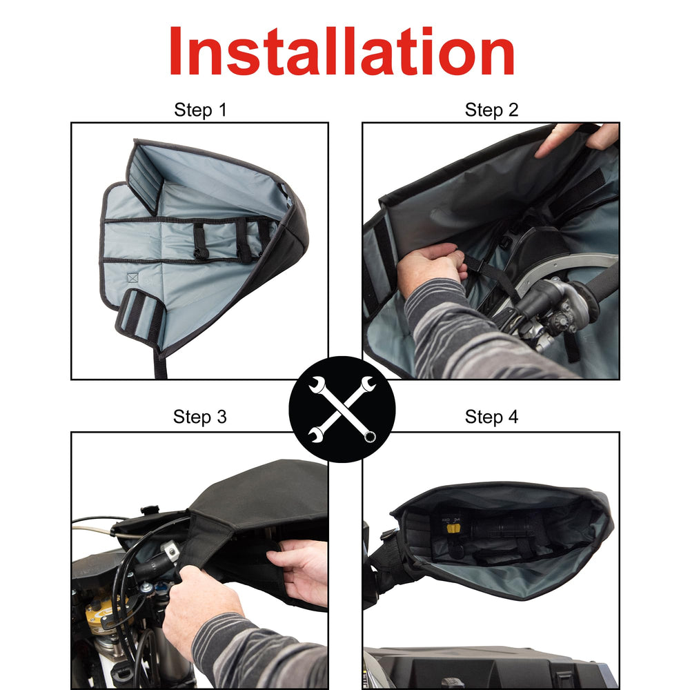TUSK lever and throttle access demonstrating preserved control and safety benefit