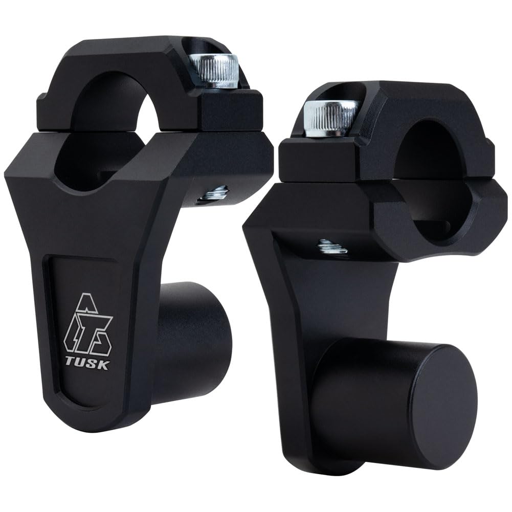 TUSK front view of riser showing compact design and durable finish benefit