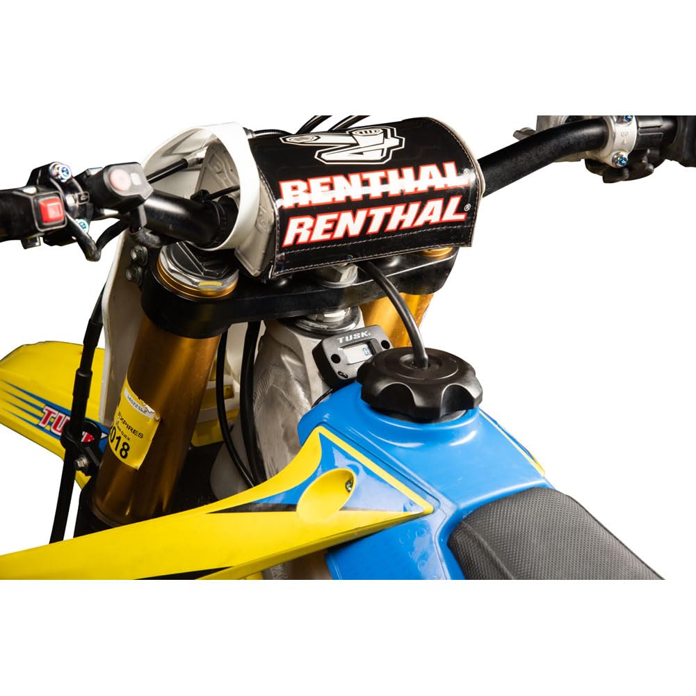 TUSK installed on ATV handlebar illustrating quick access and on-ride monitoring