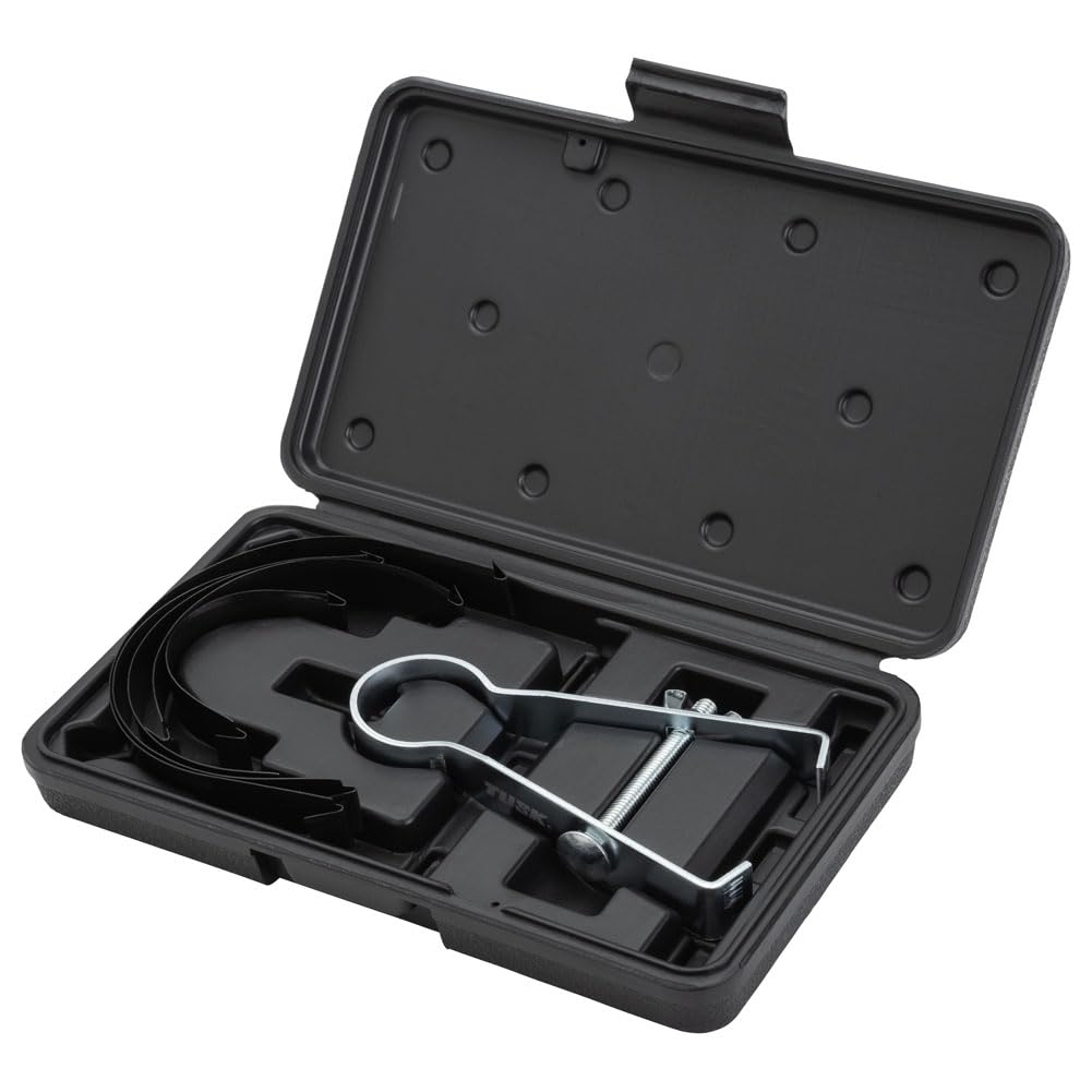 Tusk front packaging showing complete compressor kit for quick identification and storage