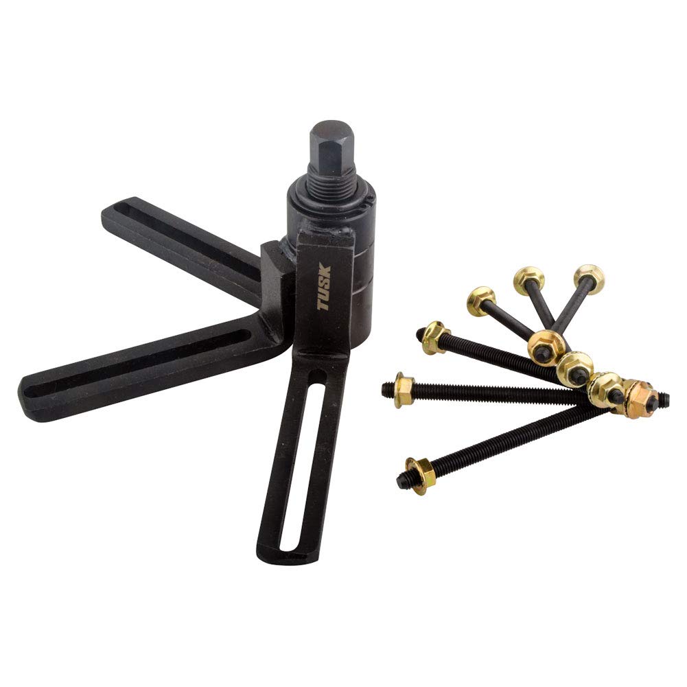 TUSK splitter front view showing tool and benefits of controlled extraction
