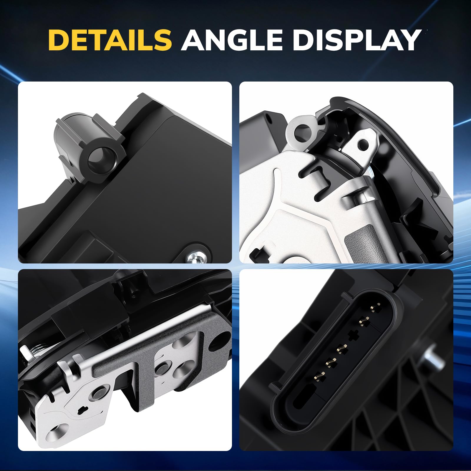Tutor Auto actuator gearcase texture closeup highlighting durable construction