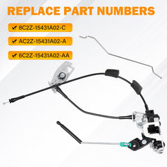 Tutor Auto cable and rod detail showing connectors for smooth handle operation