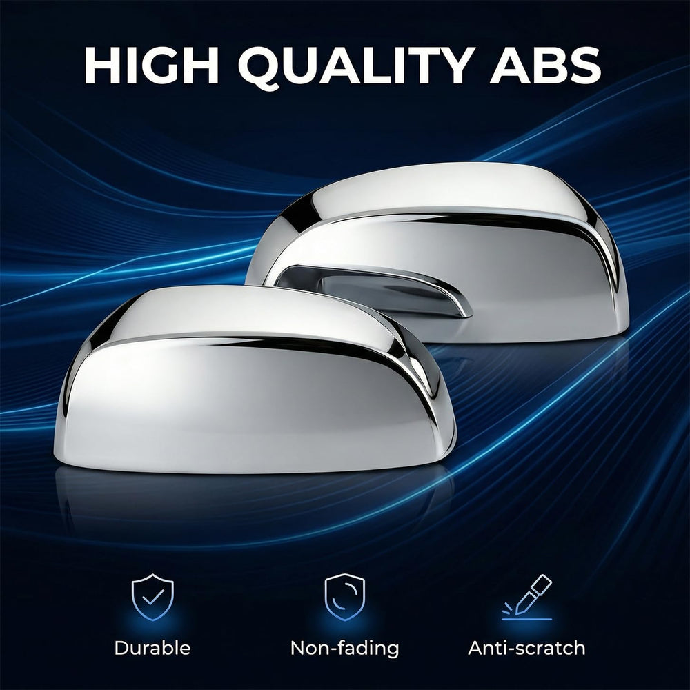 Tutor Auto side profile of mirror cap showing contour and flush fit