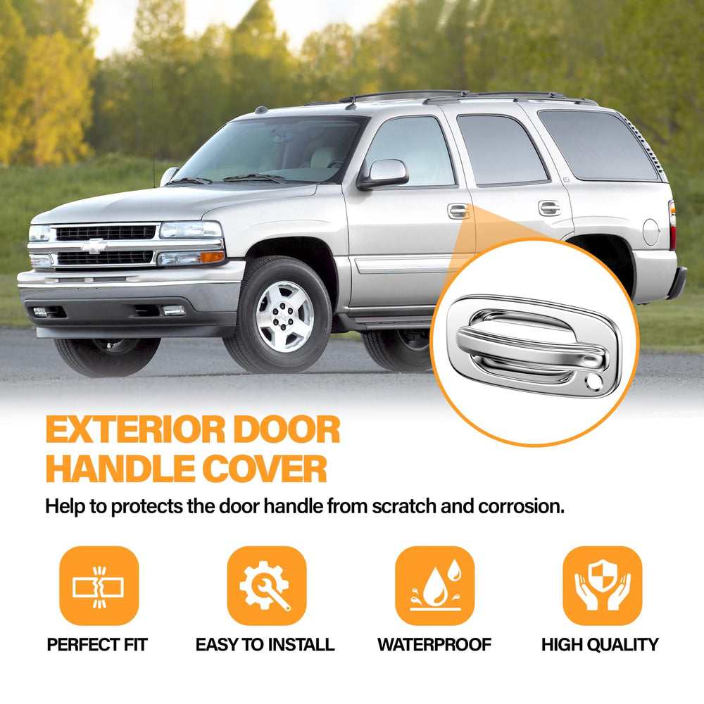 Tutor Auto close-up chrome finish highlighting scratch-resistant surface