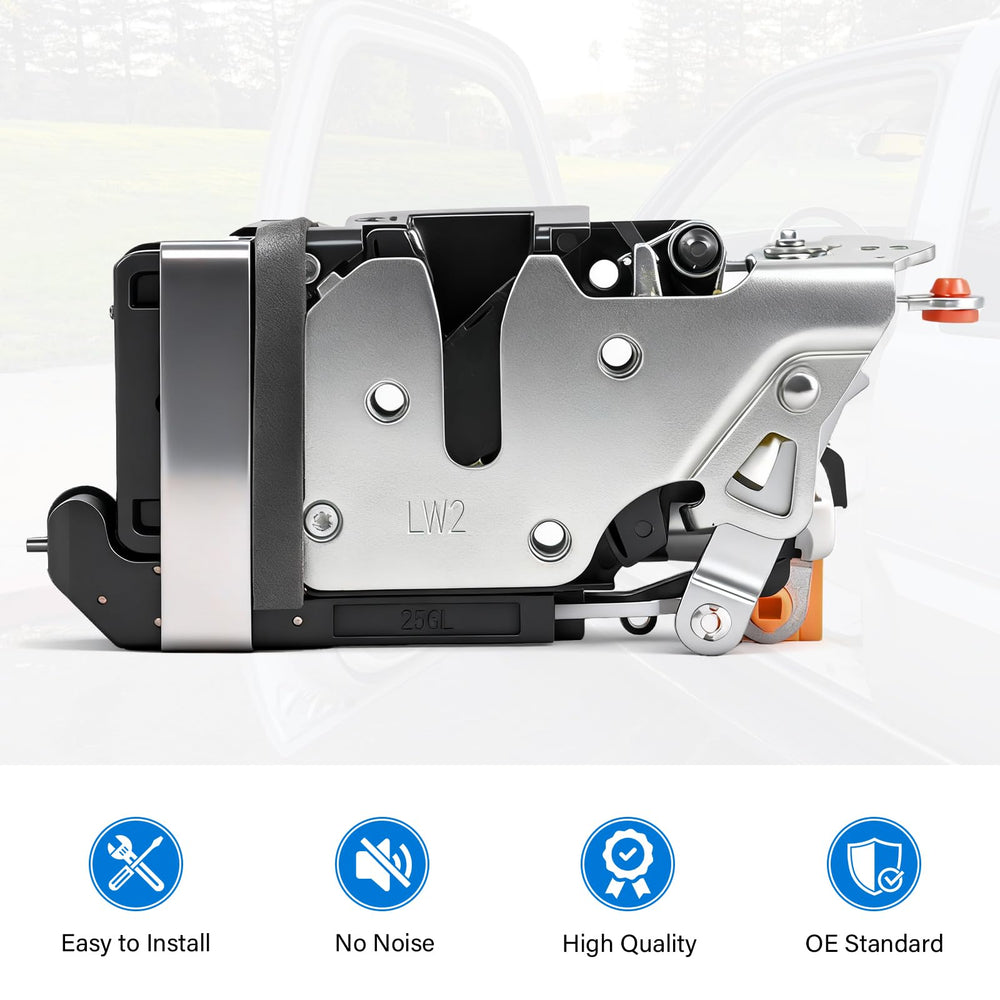 Tutor Auto installed inside vehicle door showing restored lock function benefit