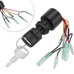 Tutor Auto front panel view showing key inserted and clear labeling for quick replacement