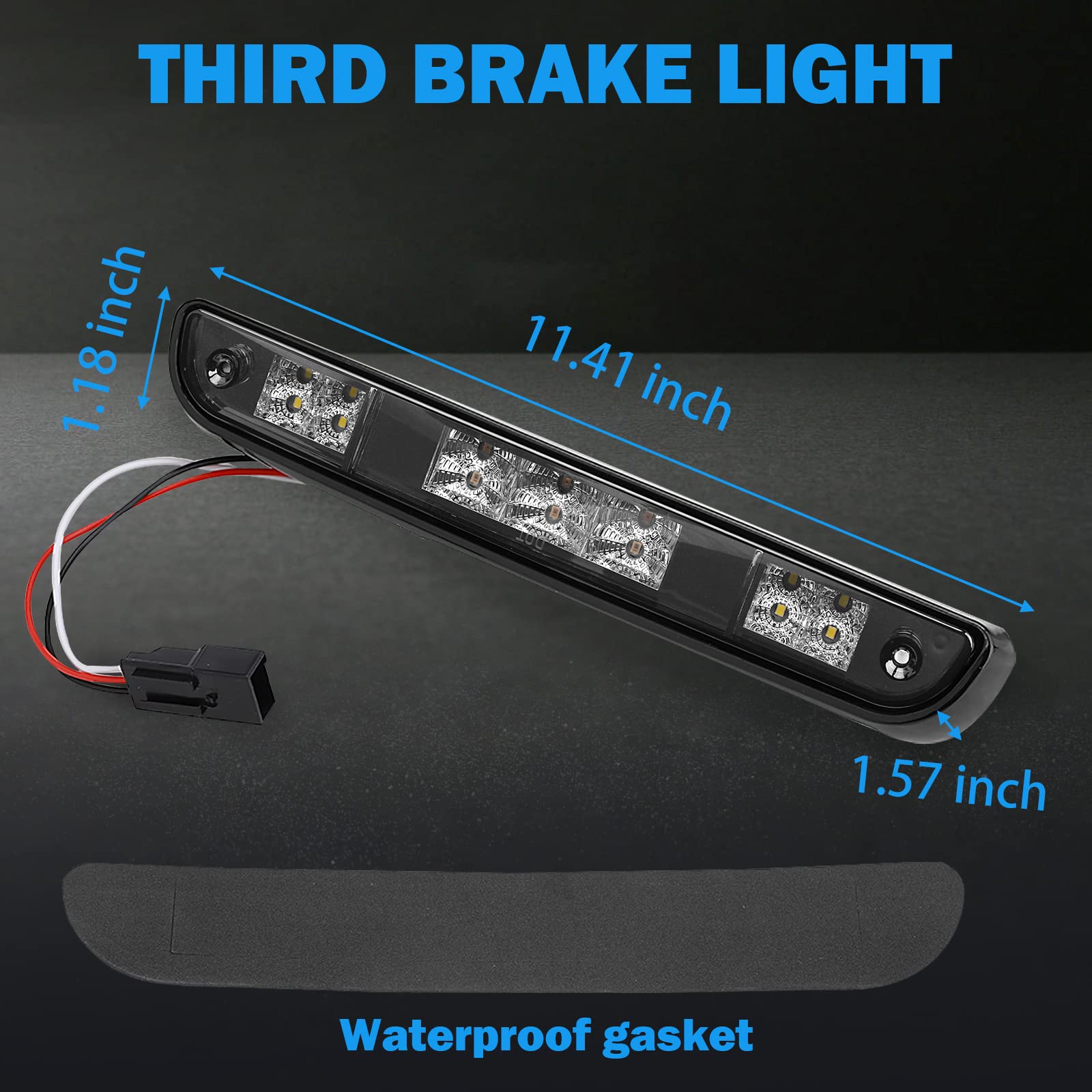 Tutor Auto nighttime brake illumination showing clear stop signal benefit