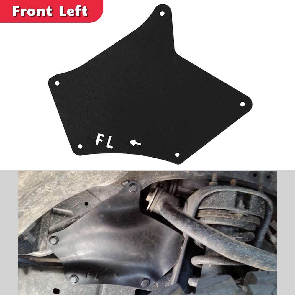 Tutor Auto right front fender liner close-up showing OEM fitment points