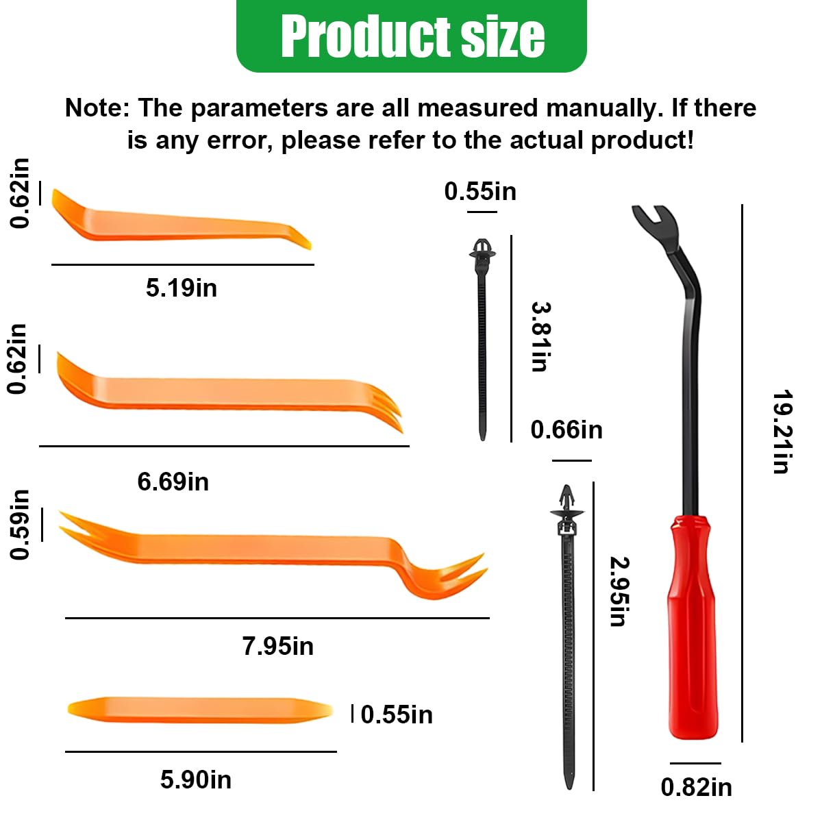 Tuxihapp metal and plastic removal tools displayed to prevent panel damage and speed repairs